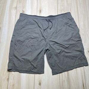 Kuhl Men's Performance Outdoor Shorts Gray Size XXL Gray Drawstring 10" Inseam